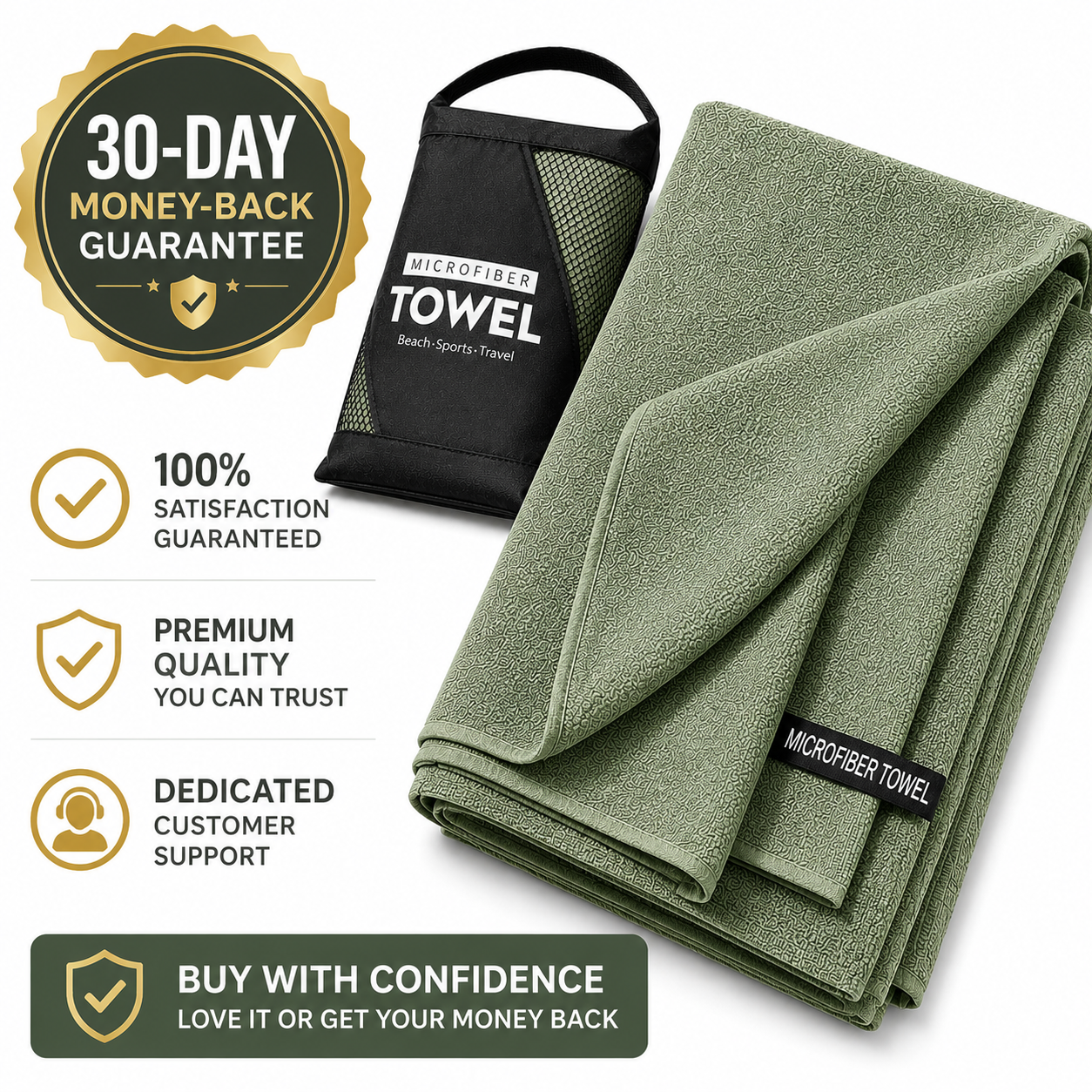 The Sand Free Towel — Quick-Dry, Sand-Resistant Beach Towel